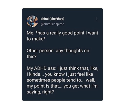 I never do this OBVIOUSLY