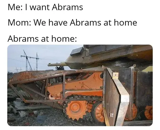 Abrams at home