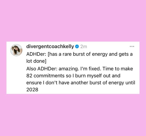 Ah the burst of energy